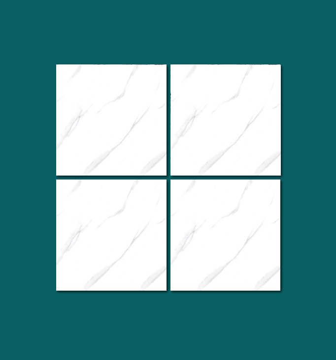 Stratus White Glazed Polished Porcelain